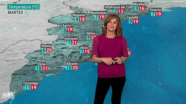 L'informatiu - Comunitat Valenciana - El tiempo en la Comunidad Valenciana - 01/04/19