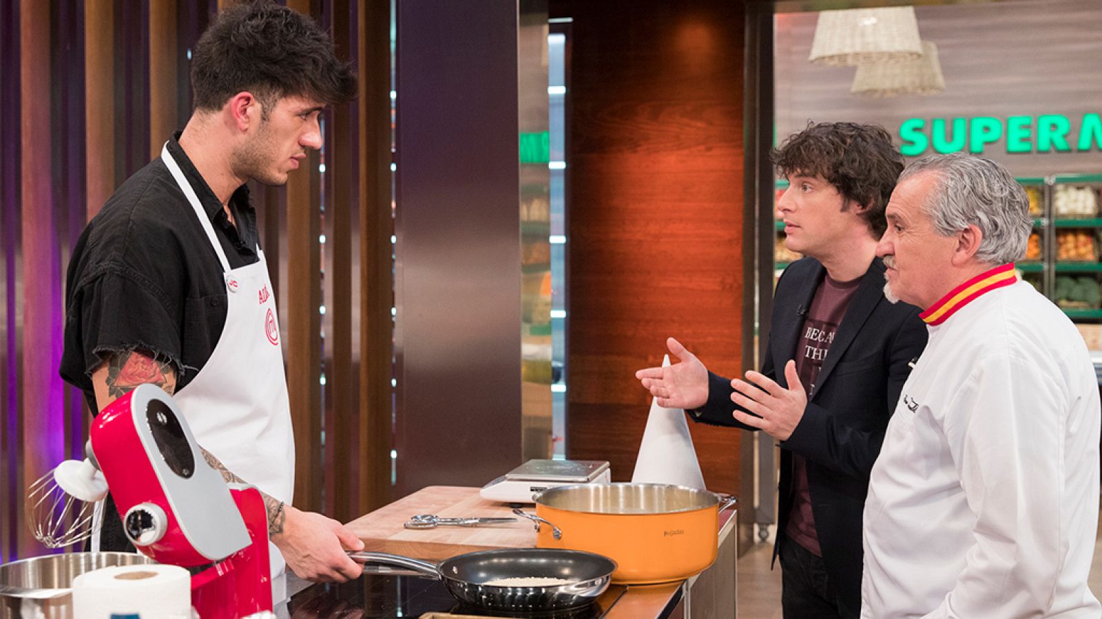 Masterchef 7: Jordi se pone serio con Aleix tras sus terribles merengues | Ver