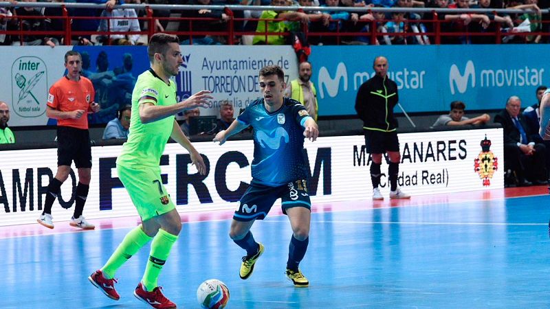 LNFS - El Barça da un golpe de autoridad ante el Inter (1-2) - RTVE.es | Ver