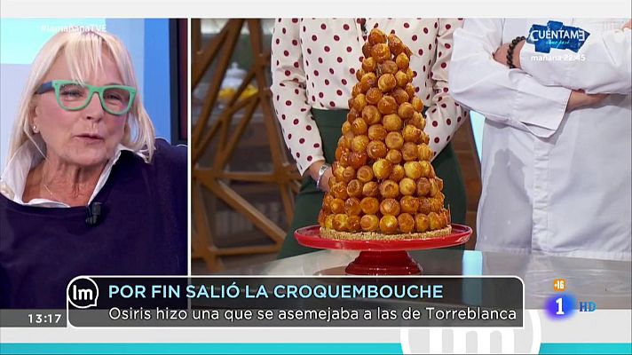 La mañana - Así es la croquembouche que desesperó a los aspirantes