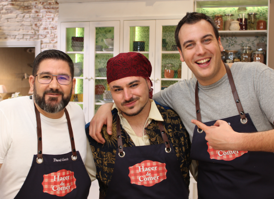 Hacer de comer - "El Pirata" visita "Hacer de comer"