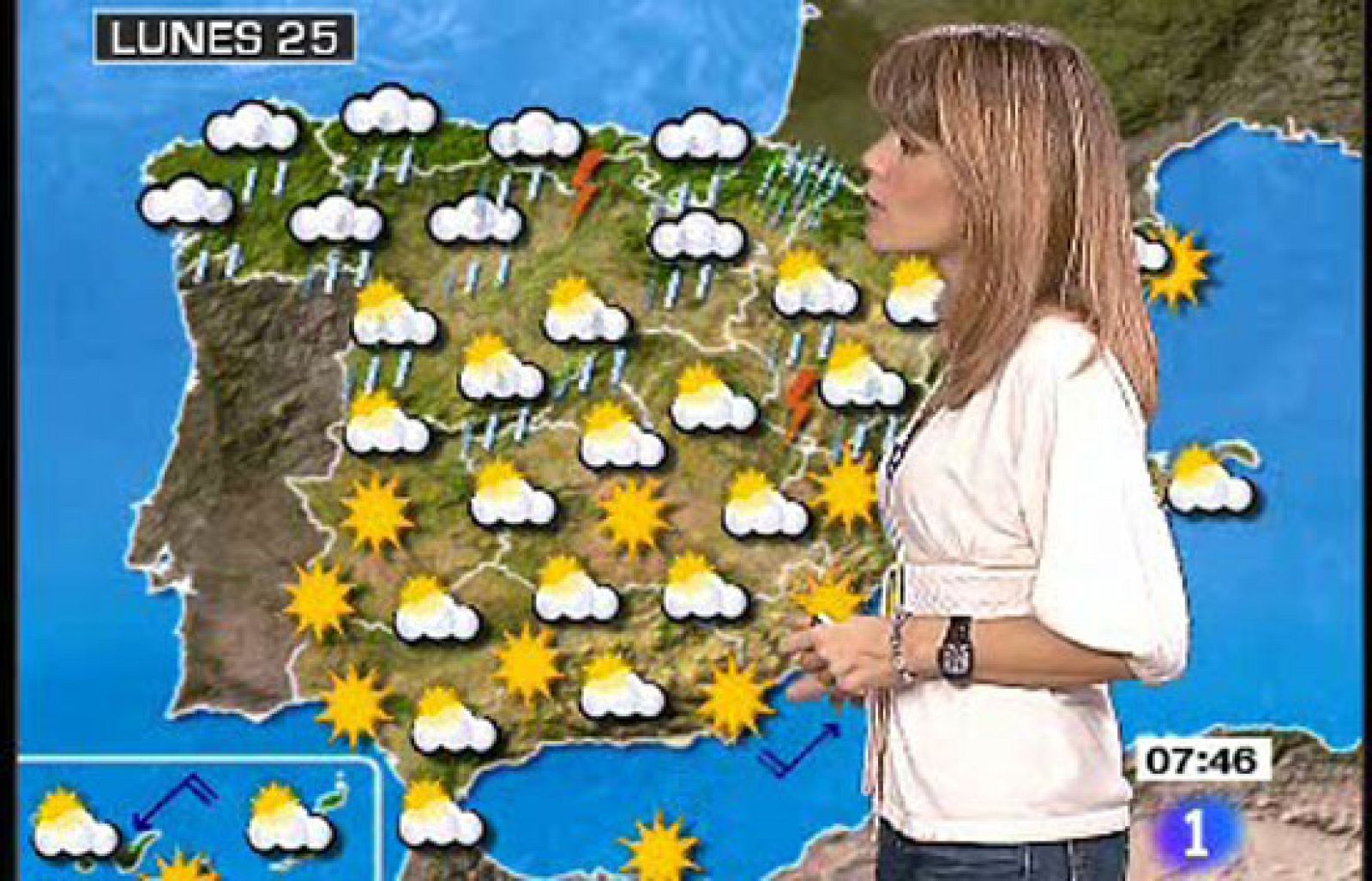 Tiempo nuboso en todo el norte peninsular