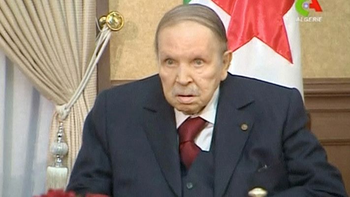 Telediario 1 - Bouteflika pide perdón al pueblo argelino en una "última carta"