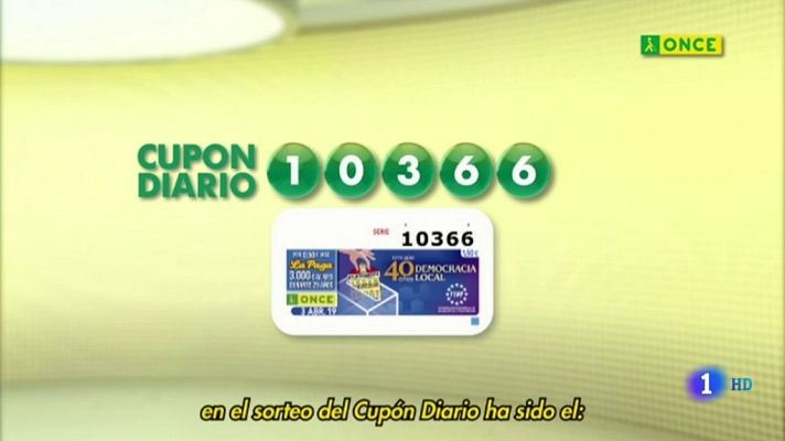 Sorteos ONCE - Sorteo ONCE - 03/04/19