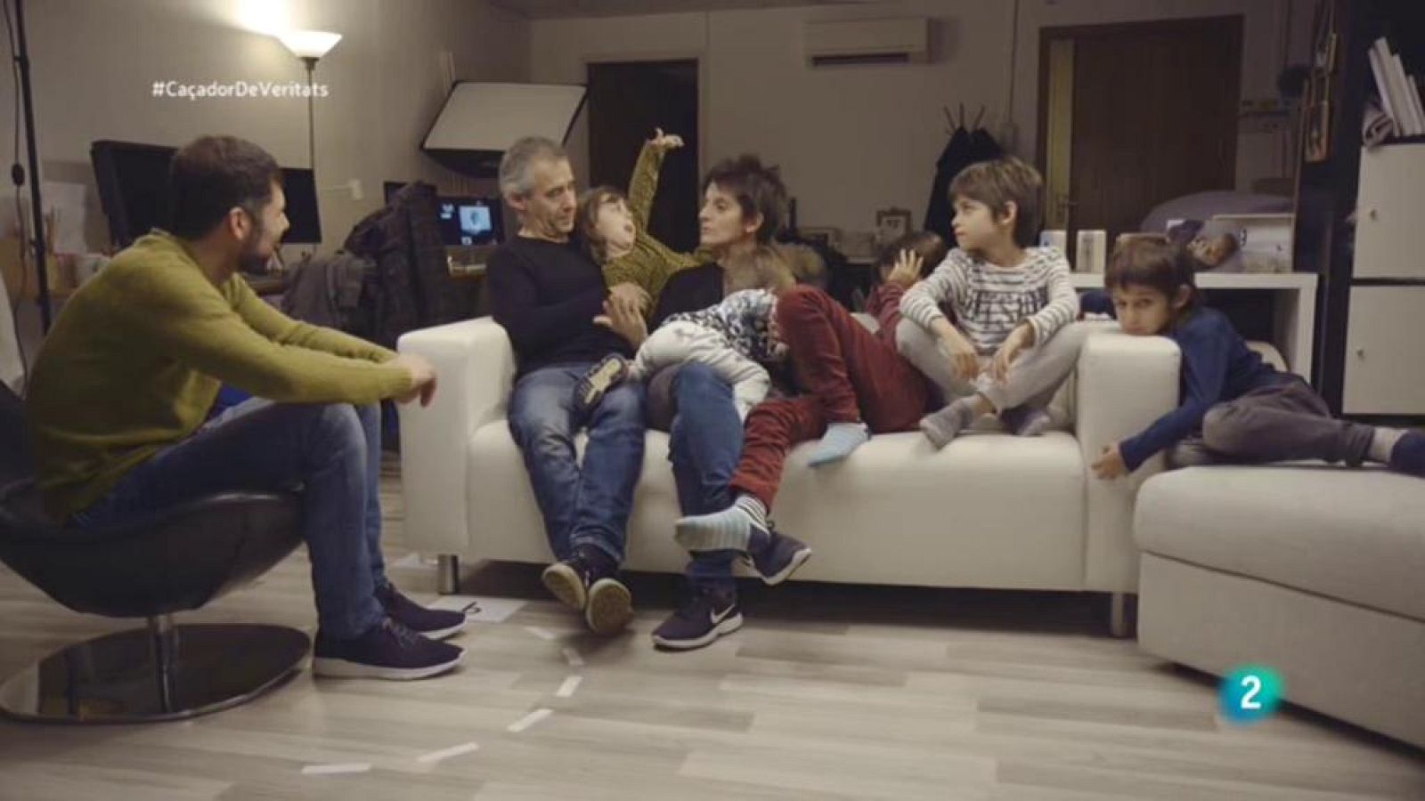 Vídeo del programa El Caçador de Veritats sobre els fills