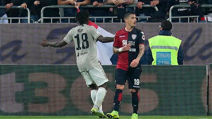 Telediario 1 - Solidaridad del fútbol con Kean y críticas a Bonucci