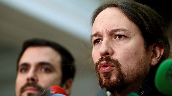 Telediario 1 - La Fiscalía se desmarca del espionaje a Podemos