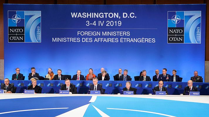 Telediario 1 - Los desafíos de la OTAN en su 70º aniversario