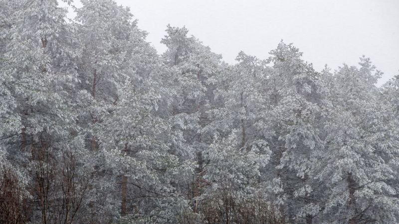 Una veintena de provincias está en alerta amarilla por nevadas
