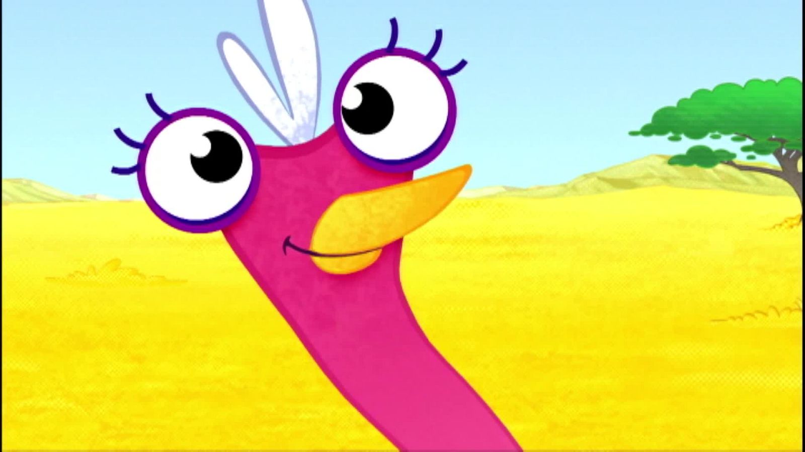 Olive juega al hockey - Olive la pequeña avestruz | Ver