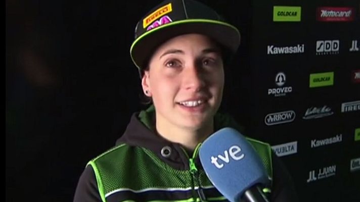  - Ana Carrasco: "Con el rendimiento estoy contenta, es mala suerte, alguien me ha tocado por detrás"