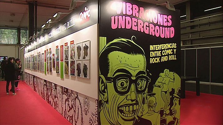 Telediario 1 - Cómic y música rock, una fórmula de éxito