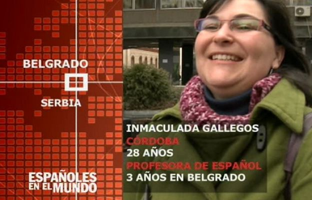 Españoles en el mundo - Serbia - Inmaculada