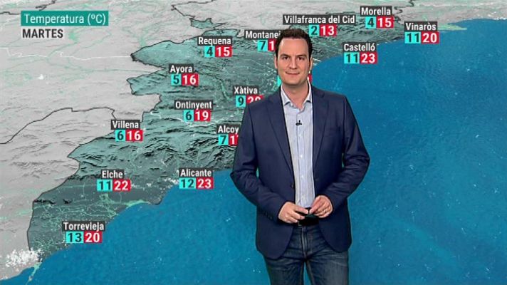 L'informatiu - Comunitat Valenciana - El tiempo en la Comunidad Valenciana - 08/04/19