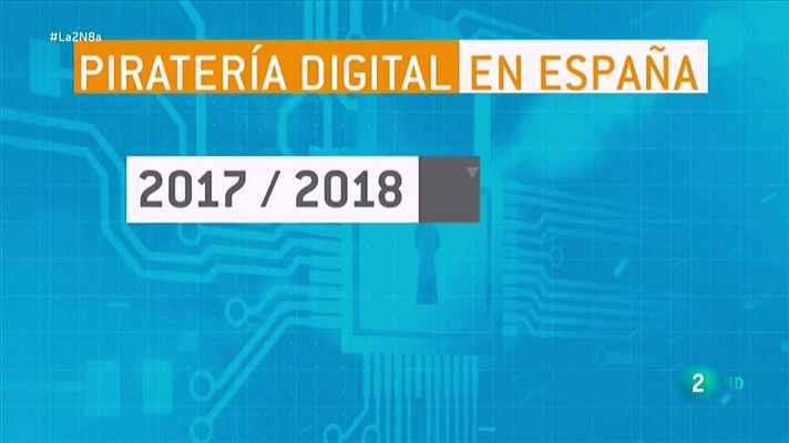La 2 Noticias - Baja la piratería digital