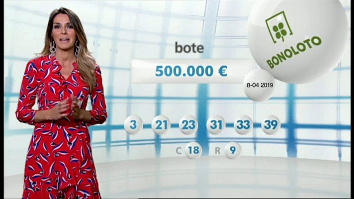 Loterías - Bonoloto - 08/04/19