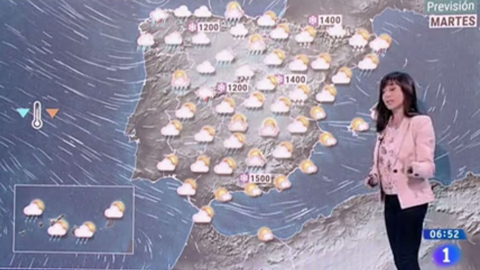 Llueve en Galicia y bajan las temperaturas - El tiempo | Ver