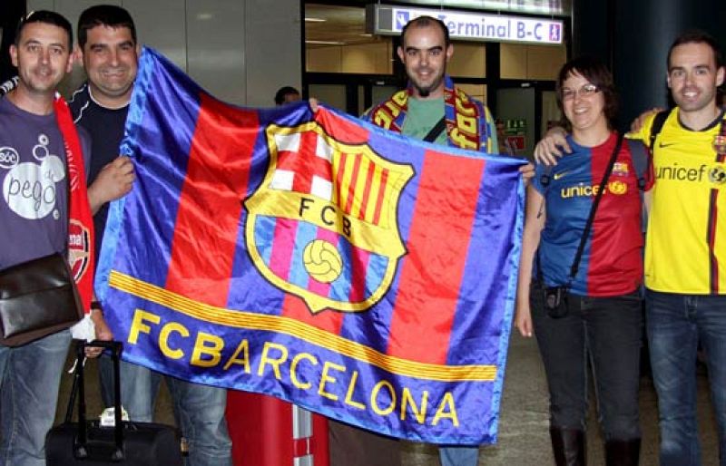 El Barcelona llega  a Roma | Ver