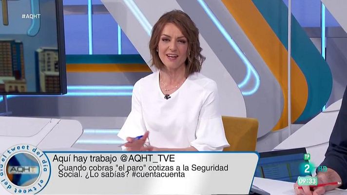 Aquí hay trabajo - Lo que cotizas cuando cobras el paro