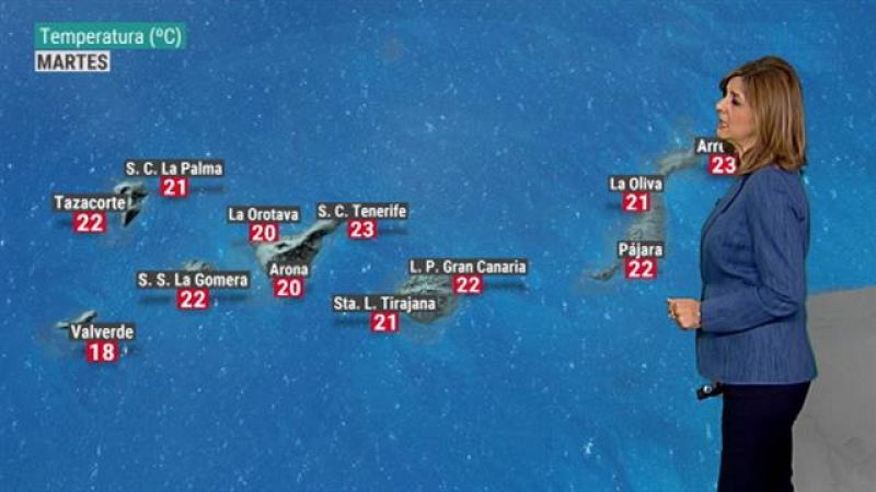 El tiempo en Canarias - 09/04/2019
