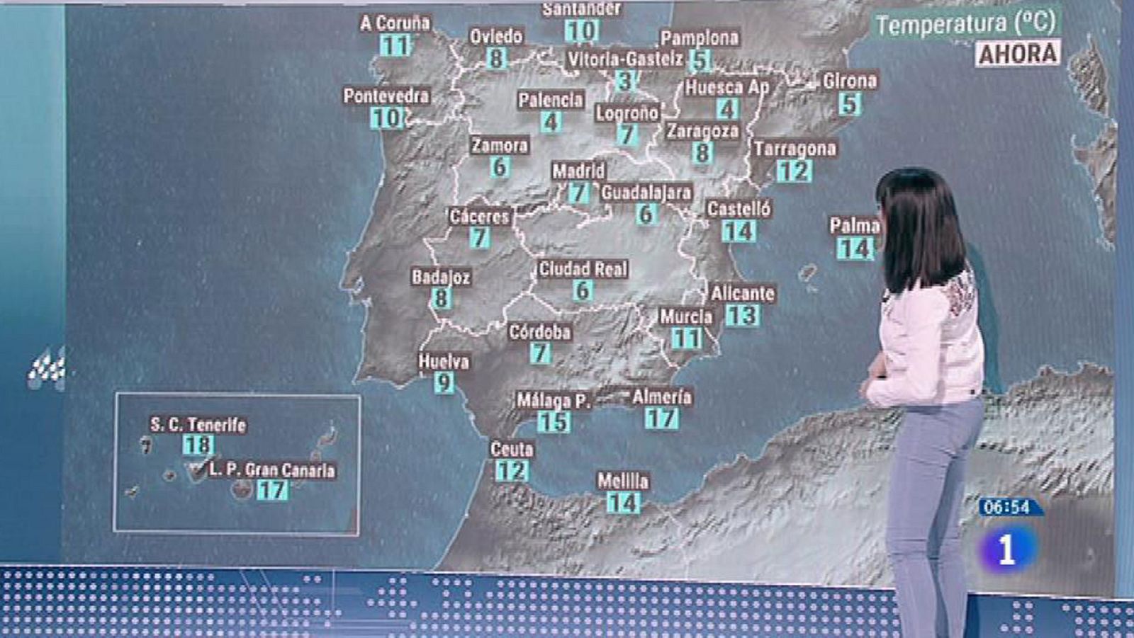 Lluvias en la mitad norte peninsular
