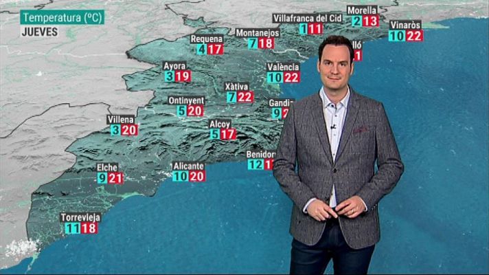 L'informatiu - Comunitat Valenciana - El tiempo en la Comunidad Valenciana - 10/04/19