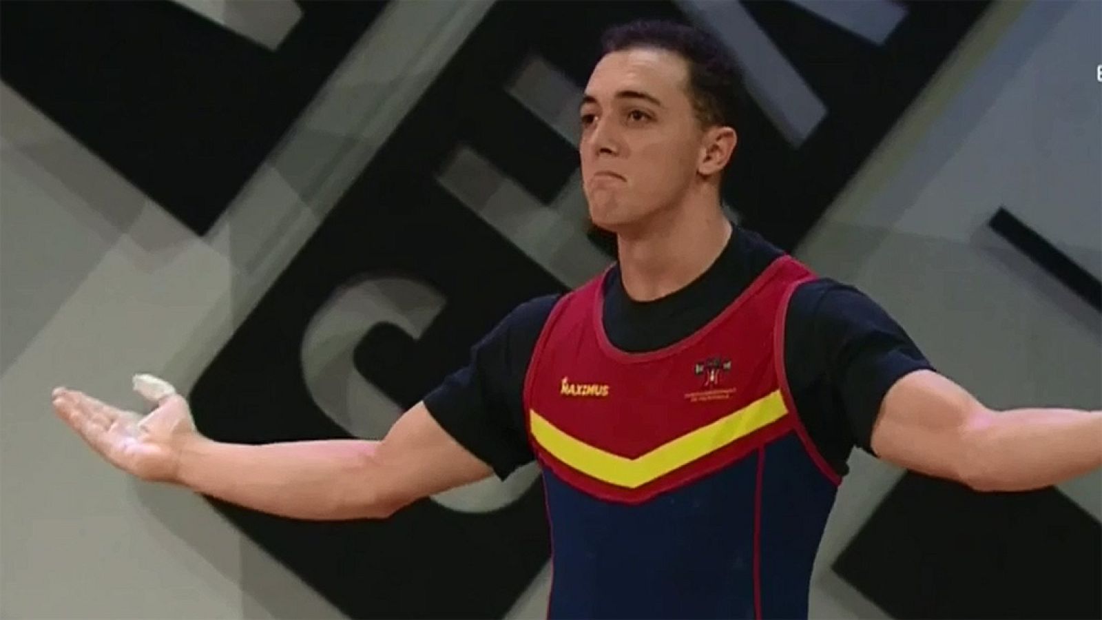 Halterofilia: El levantamiento de plata de Andrés Mata - rtve.es - Halterofilia | Ver