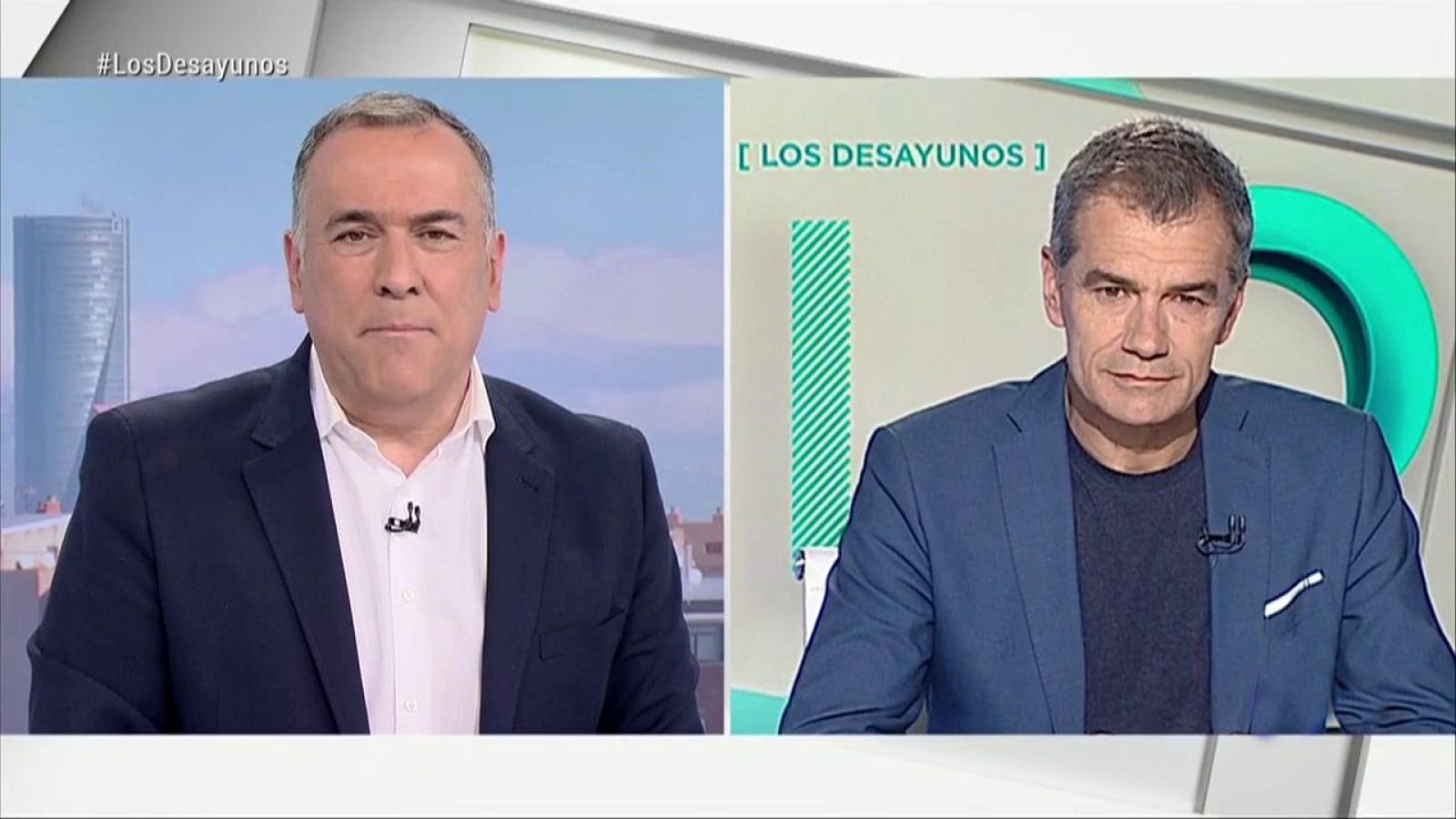 Los desayunos de TVE - Laura Duarte, candidata de PACMA a la presidencia del Gobierno y a Toni Cantó, candidato de Ciudadanos a la presidencia de la Generalitat valenciana - ver ahora