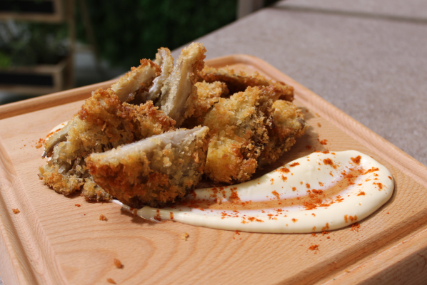 Hacer de comer - "Setas empanadas" de Dani García