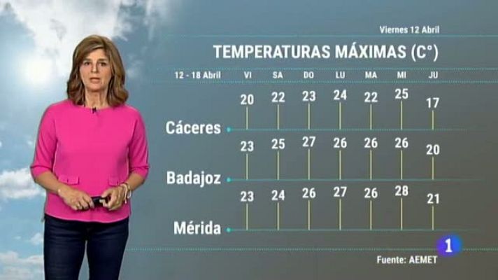 Noticias de Extremadura - El Tiempo en Extremadura - 12/04/2019