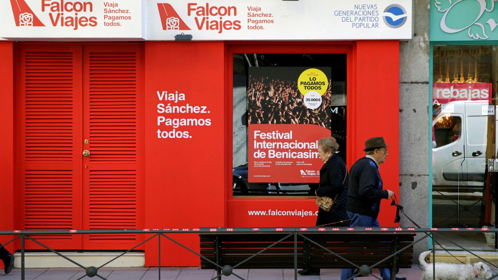 Primer día de campaña electoral: el PSOE anuncia que denunciará al PP por su vídeo del 'Falcon viajes'