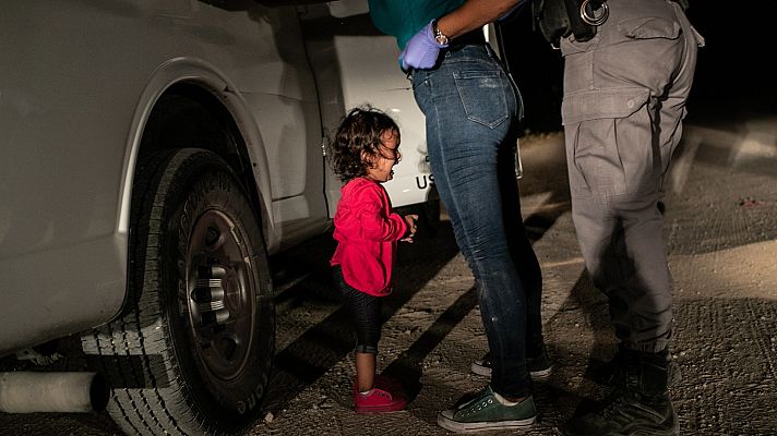Telediario 1 - La política migratoria de Trump, protagonista en los World Press Photo