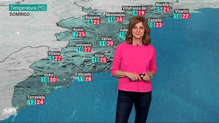 L'informatiu - Comunitat Valenciana - El tiempo en la Comunidad Valenciana - 12/04/19