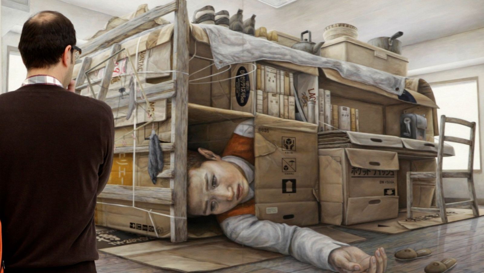 La soledad del ser humano de Tetsuya Ishida conquista al Reina Sofía | Ver