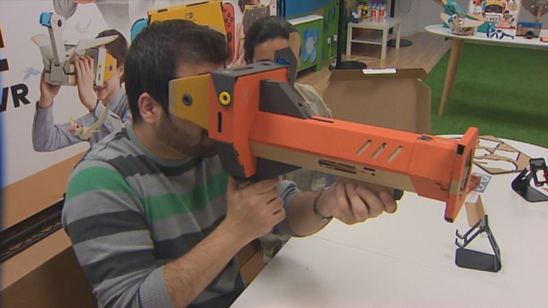 Nintendo estrena un kit de realidad virtual y manualidades para disfrutar de experiencias inmersivas