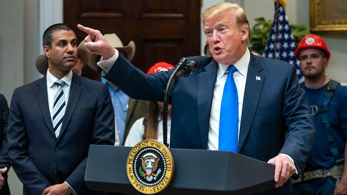 Telediario 1 - Trump amenaza con trasladar a los inmigrantes sin papeles a ciudades gobernadas por demócratas