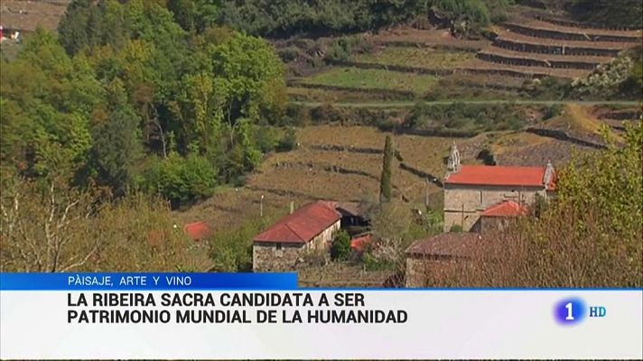 Telediario 1 - La Ribeira Sacra espera unas cifras de ocupación históricas