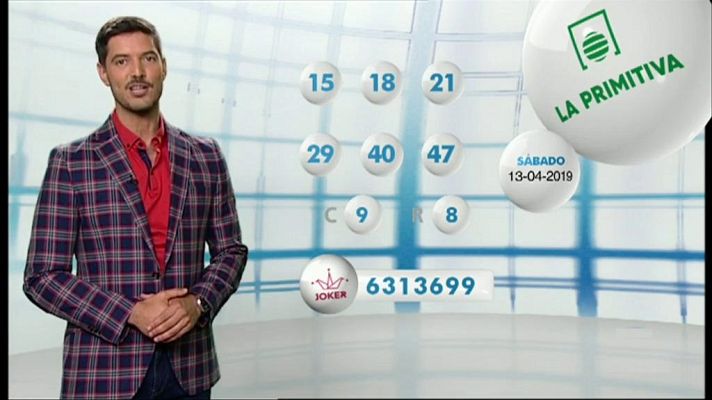 Loterías - Bonoloto+Primitiva - 13/04/19