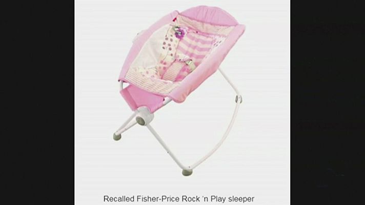 Telediario 1 - Mattel retira en EE.UU. y Canadá cinco millones de hamacas de bebé de la marca Fisher-Price