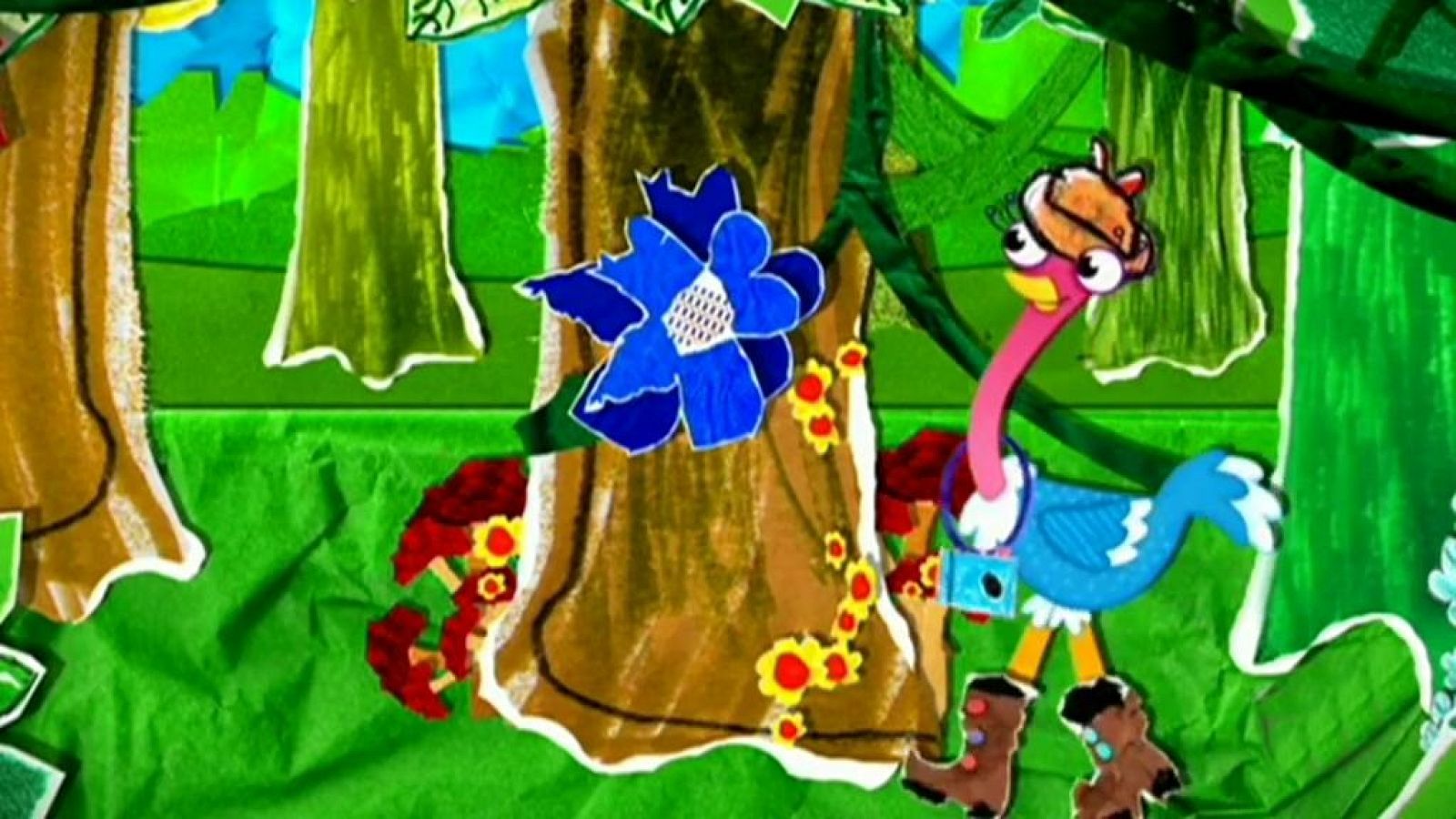 Olive explora la selva - Olive la pequeña avestruz | Ver