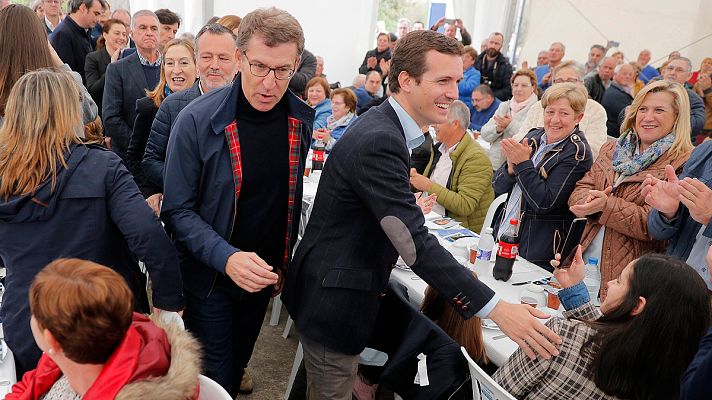 Telediario 1 - Casado creará un Ministerio de la Familia si llega al Gobierno