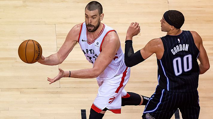 Telediario 1 - Resumen de la primera jornada de 'play-offs' en la NBA