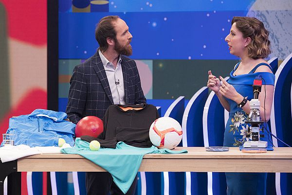 Órbita Laika - Química con Deborah García - Tejidos deportivos