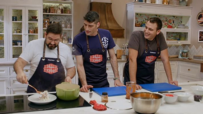 Hacer de comer - Milhojas de foie y arroz caldoso