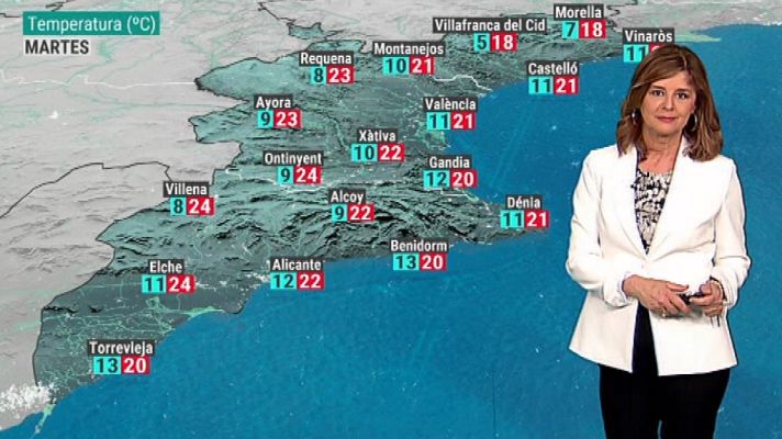 L'informatiu - Comunitat Valenciana - El tiempo en la Comunidad Valenciana - 15/04/19