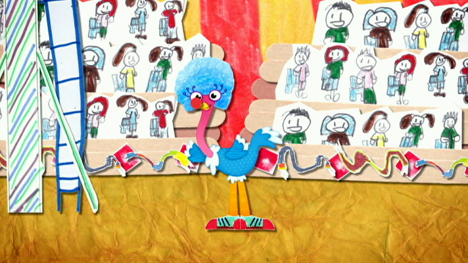 Olive en el circo - Olive la pequeña avestruz | Ver