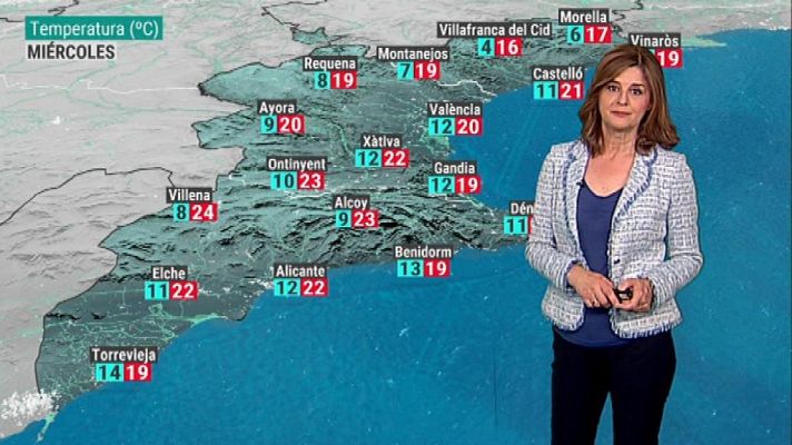 L'informatiu - Comunitat Valenciana - El tiempo en la Comunidad Valenciana - 16/04/19