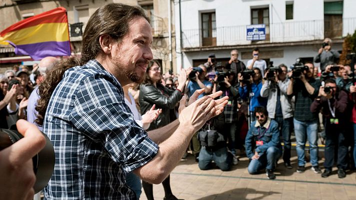 Telediario 1 - Iglesias reivindica su lugar en un Gobierno con el PSOE
