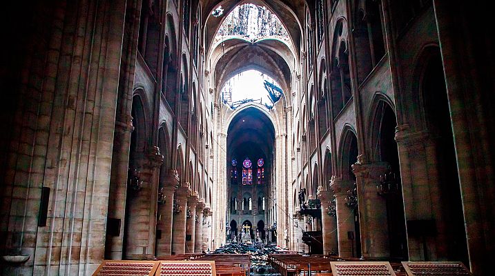 Telediario 1 - ¿Cuál es el coste de reconstruir la catedral de Notre Dame?