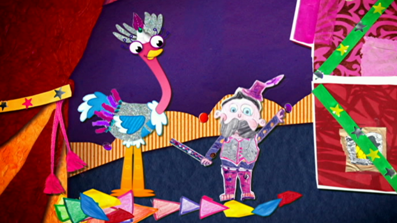 Olive ayudante de mago - Olive la pequeña avestruz | Ver